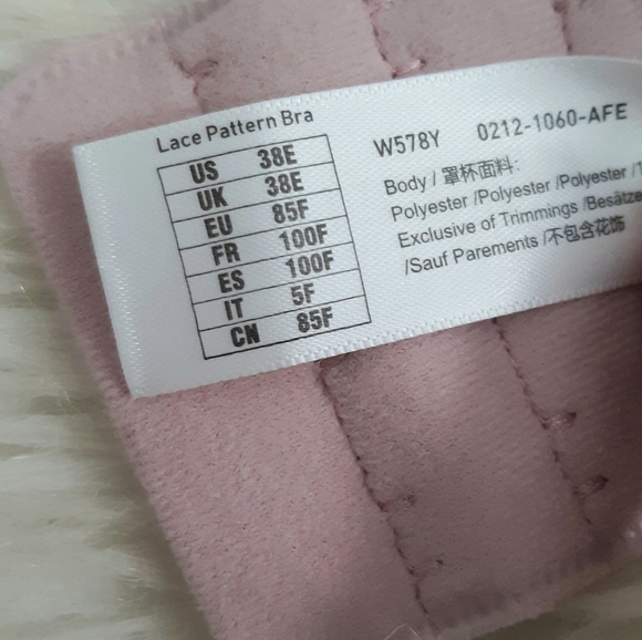 NWT Delimira Minimizer Full Coverage Bra 38DD - Picture 6 of 7